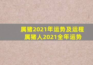 属猪2021年运势及运程 属猪人2021全年运势